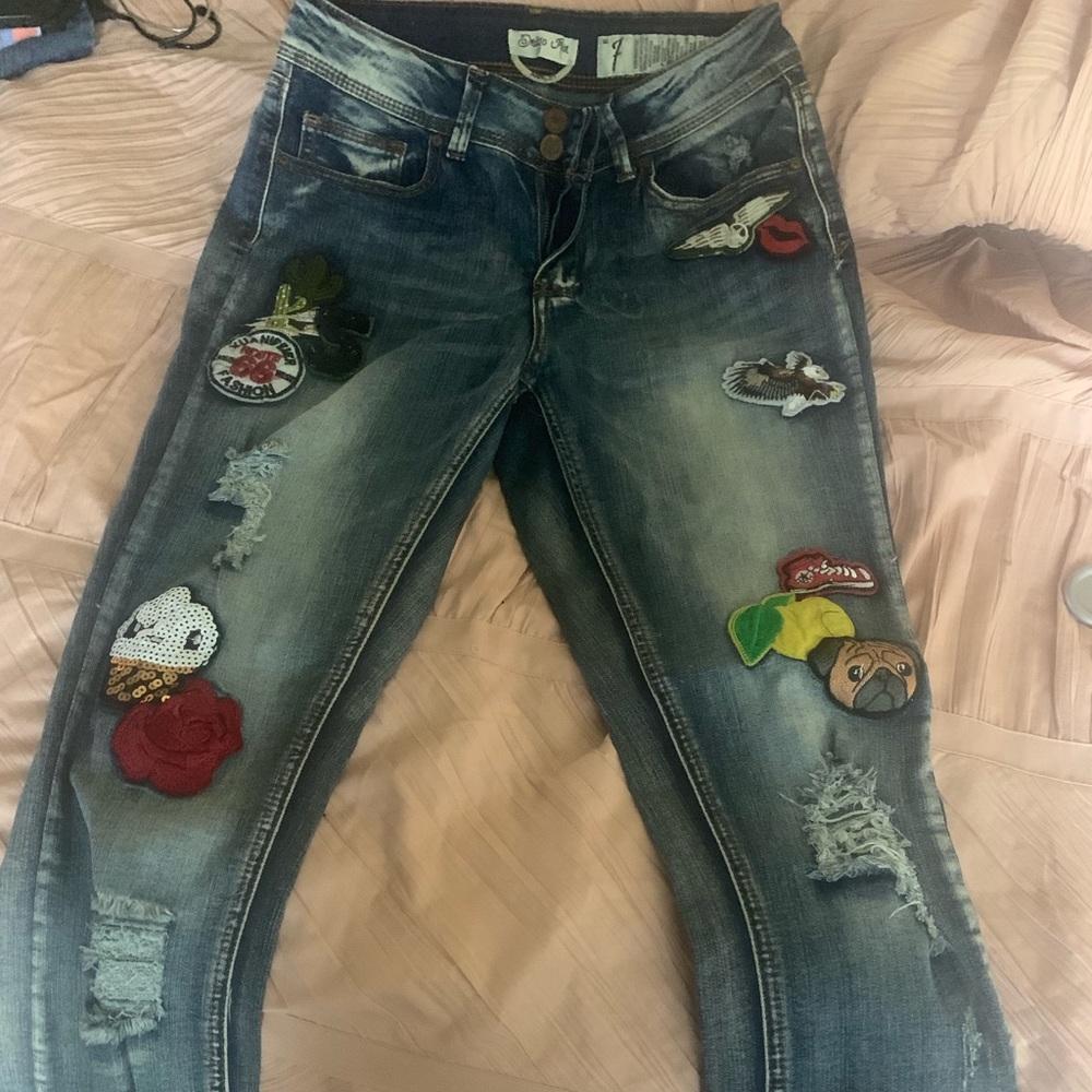 Distressed Jeans